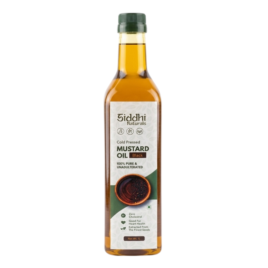 Siddhi Naturals Cold Pressed Mustard Oil - Yellow