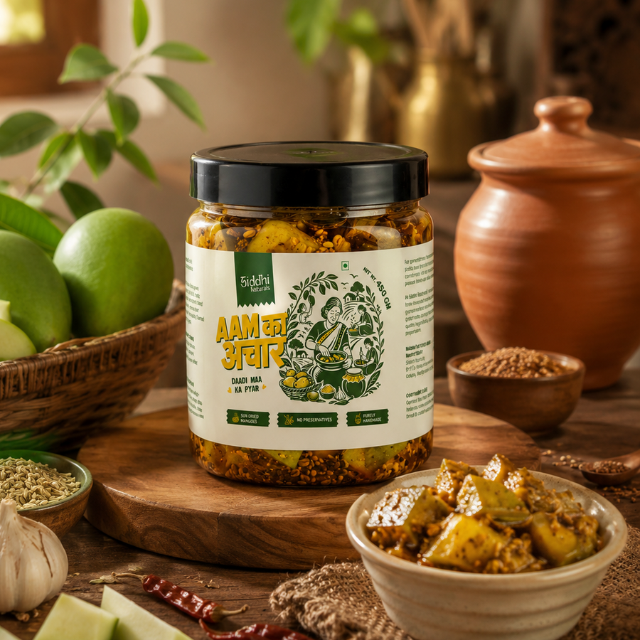 Siddhi Naturals Aam Ka Achaar | Mango Pickle